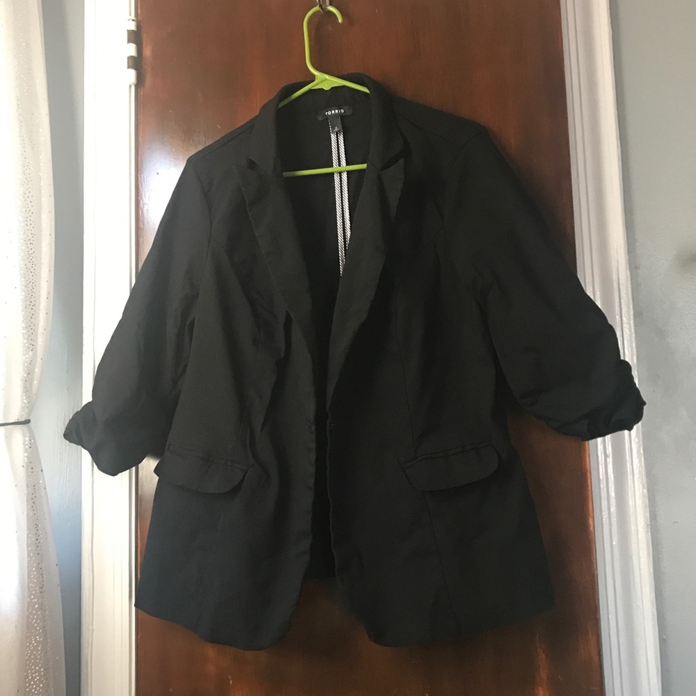 Black Torrid blazer
